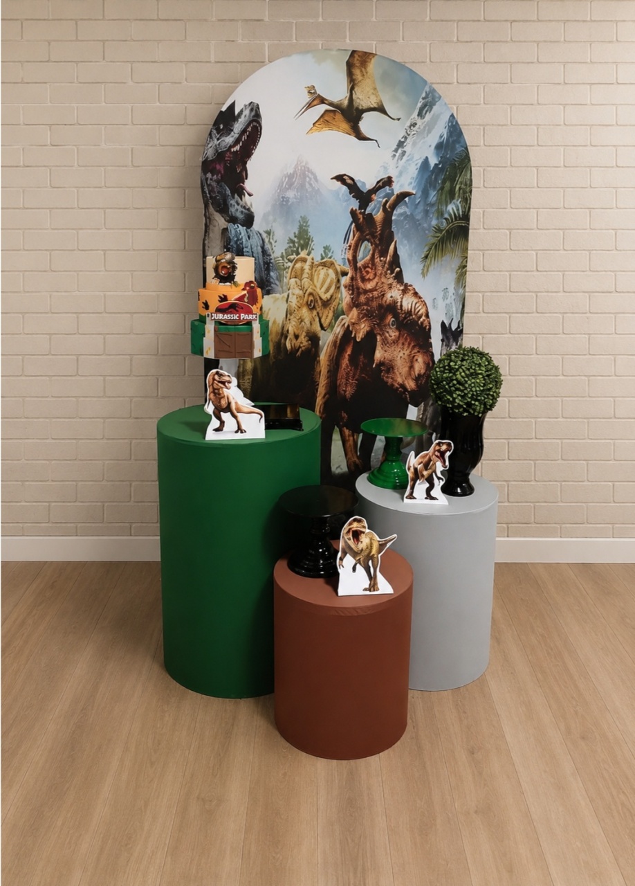 Alugue Decoração Dinossauro (Modelo 4) - HZM Decoração e Locação