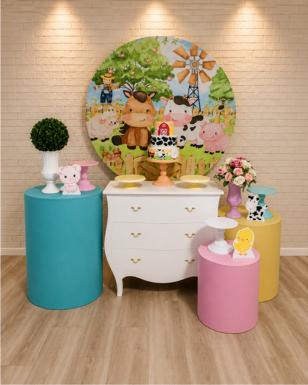 Alugue Decoração Fazendinha (Modelo 2) - HZM Decoração e Locação