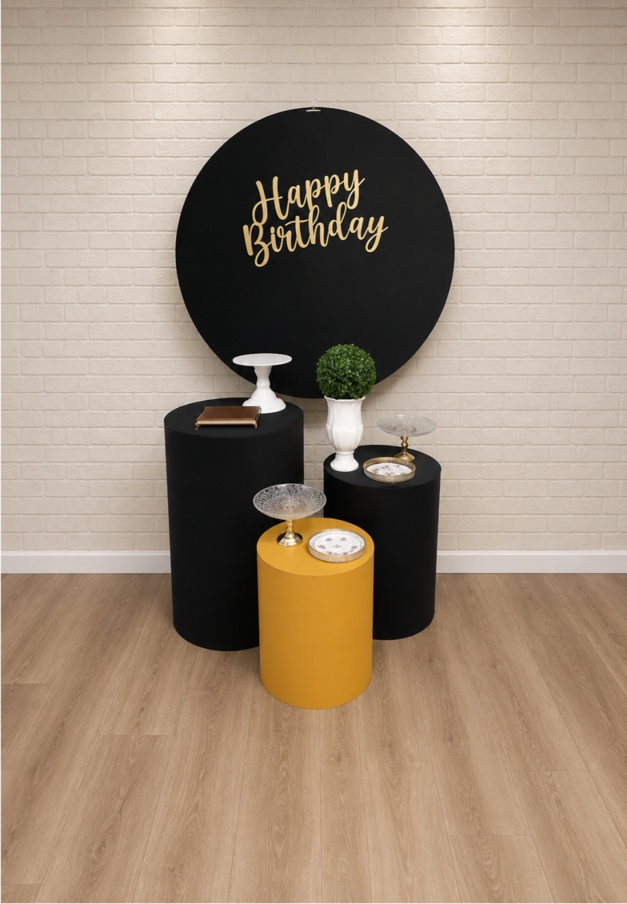 Alugue Decoração Happy ( Modelo 40) - HZM Decoração e Locação