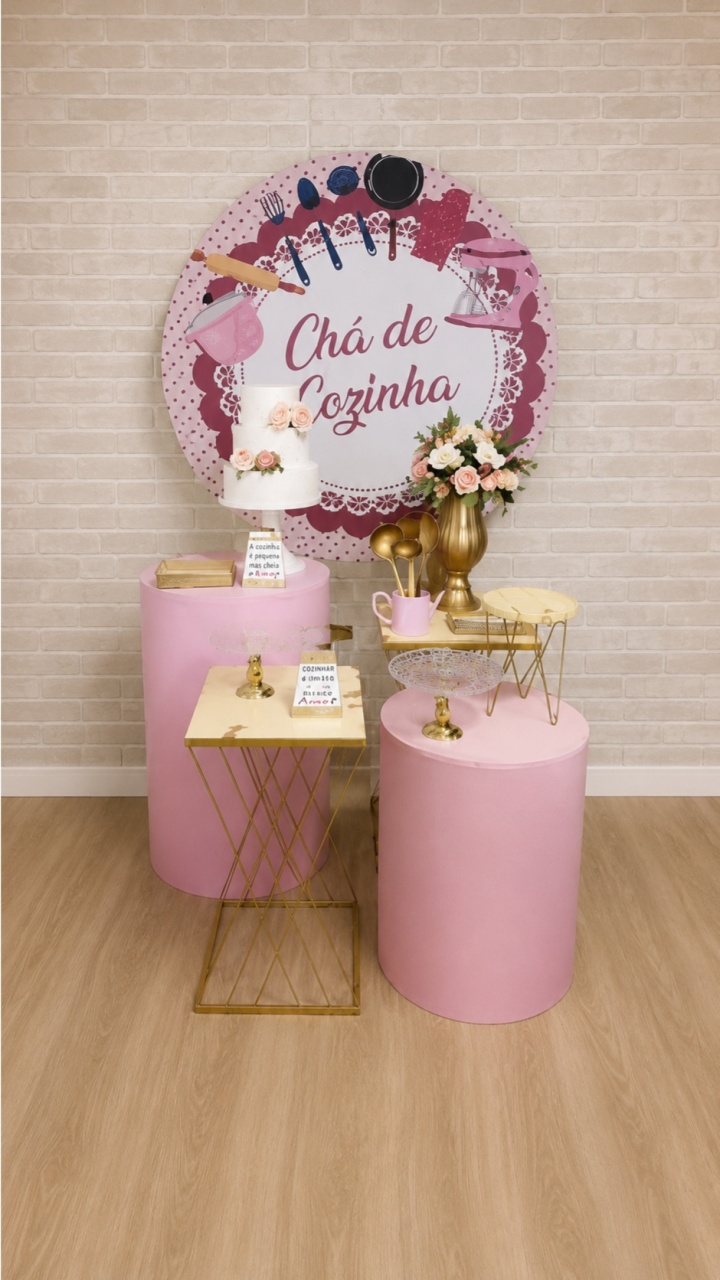 Alugue Decoração Chá de Cozinha ( Modelo 1) - HZM Decoração e Locação
