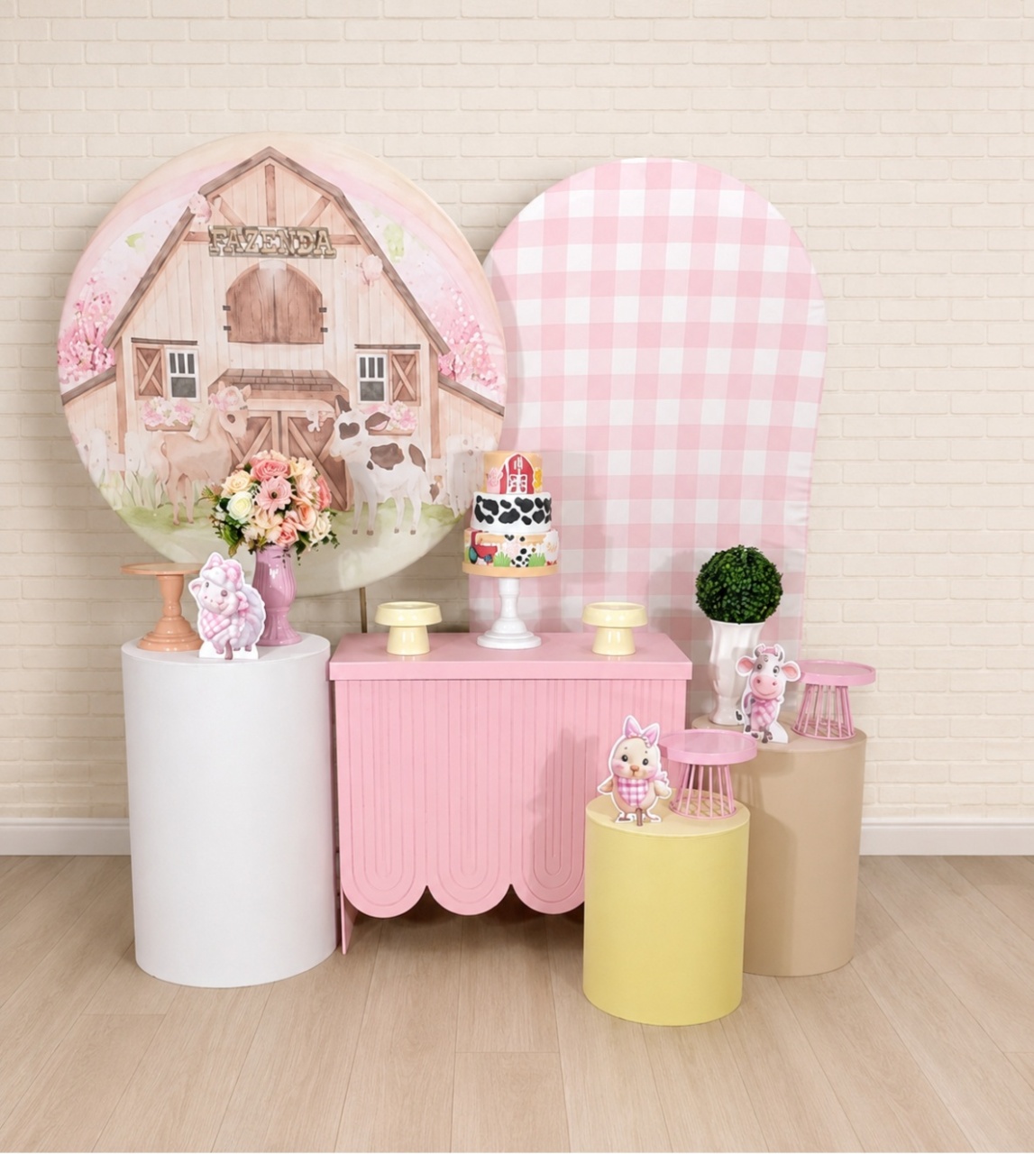 Alugue Decoração Fazendinha (Modelo 6) - HZM Decoração e Locação