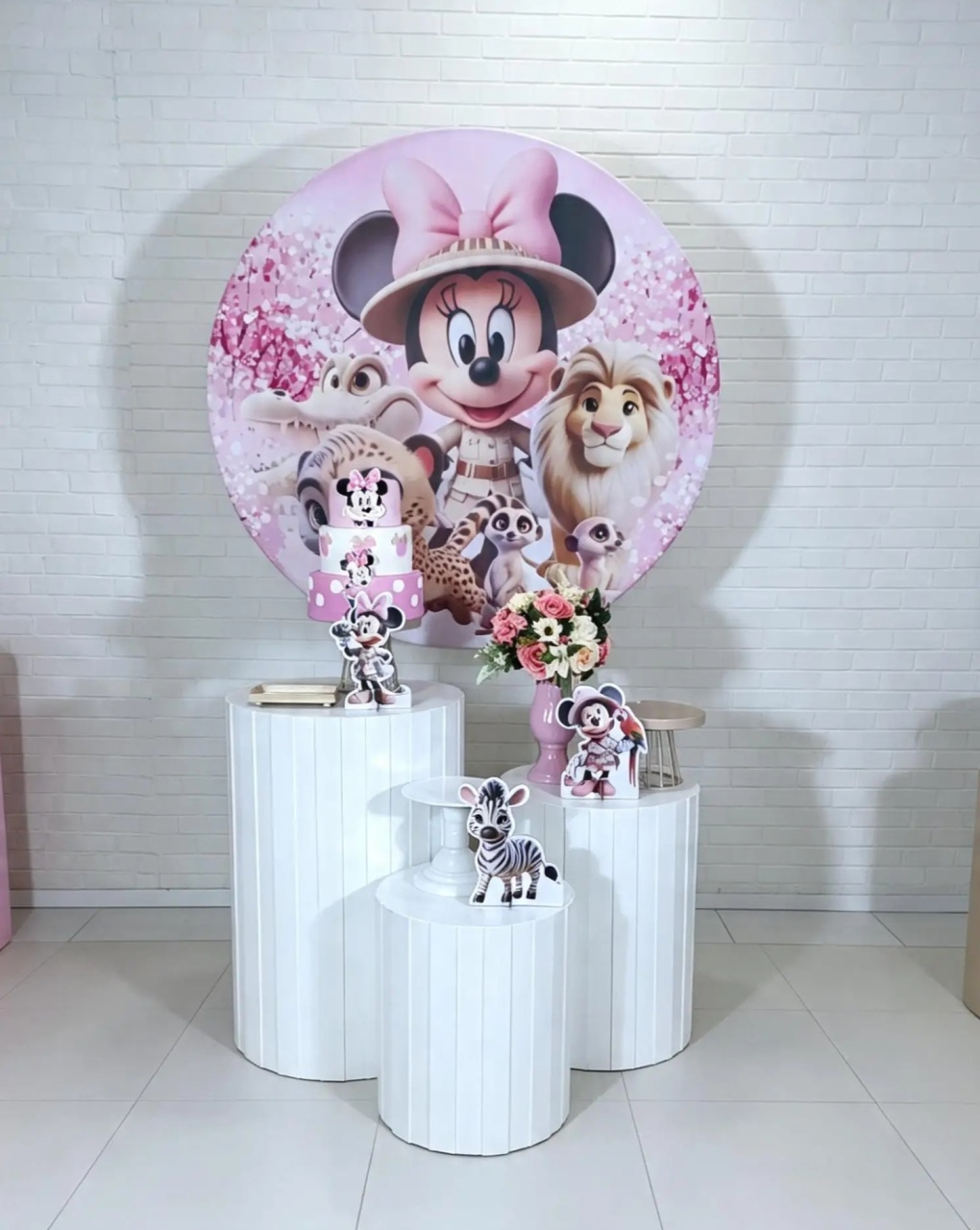 Alugue Decoração Safari Minnie (Modelo 4) - HZM Decoração e Locação