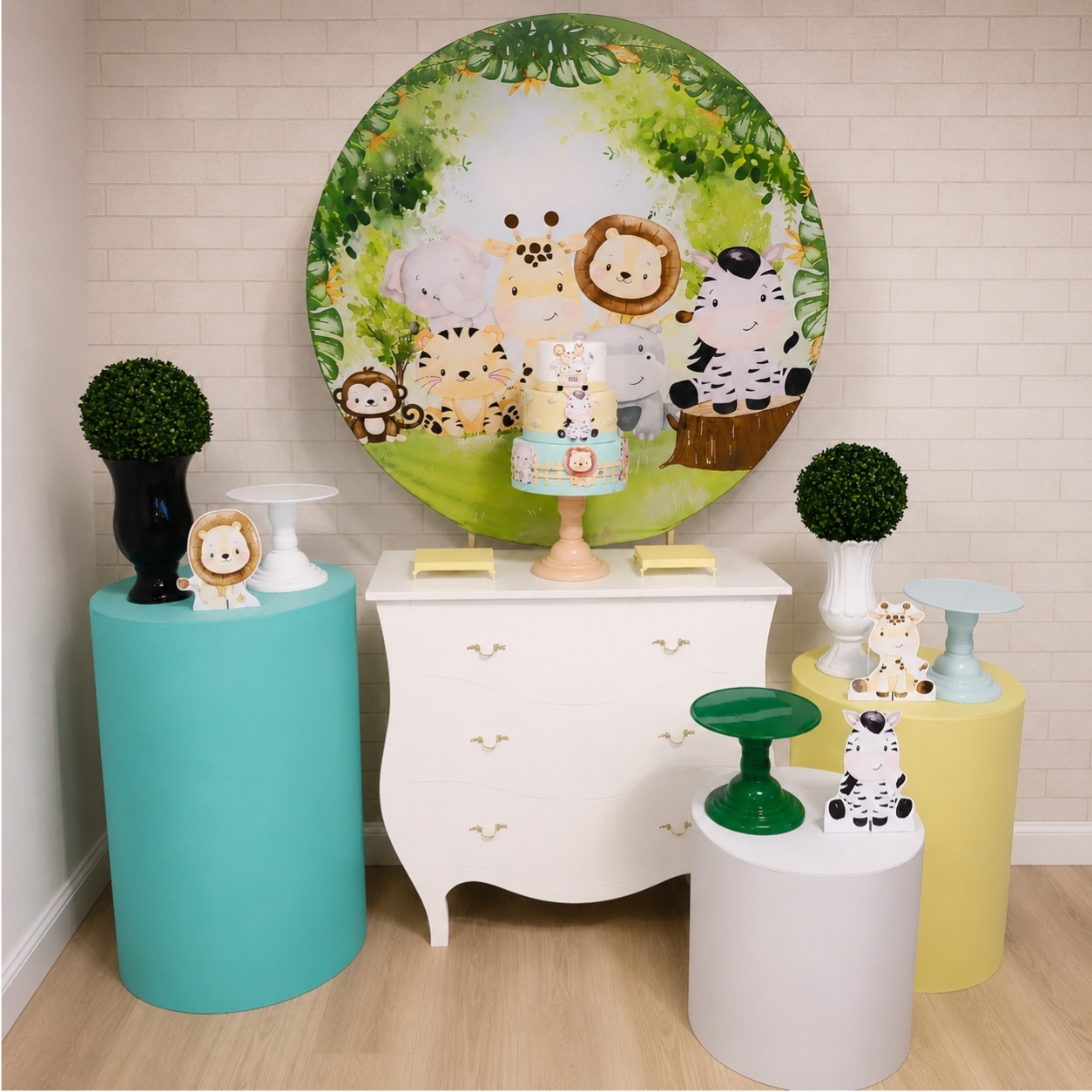 Alugue Decoração Safari (Modelo 8) - HZM Decoração e Locação