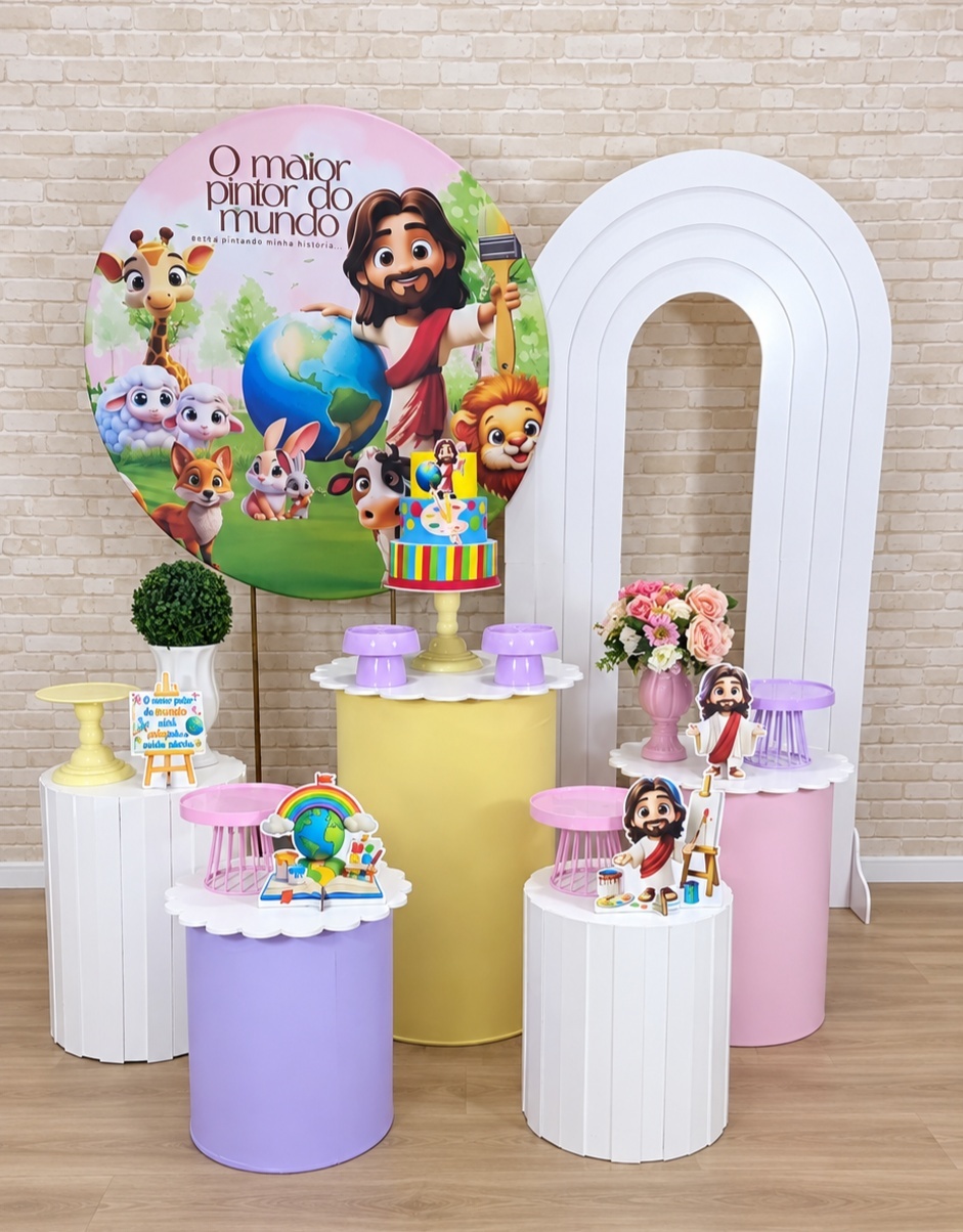 Alugue Decoração - Maior Pintor Do Mundo ( Modelo 13) - HZM Decoração e Locação