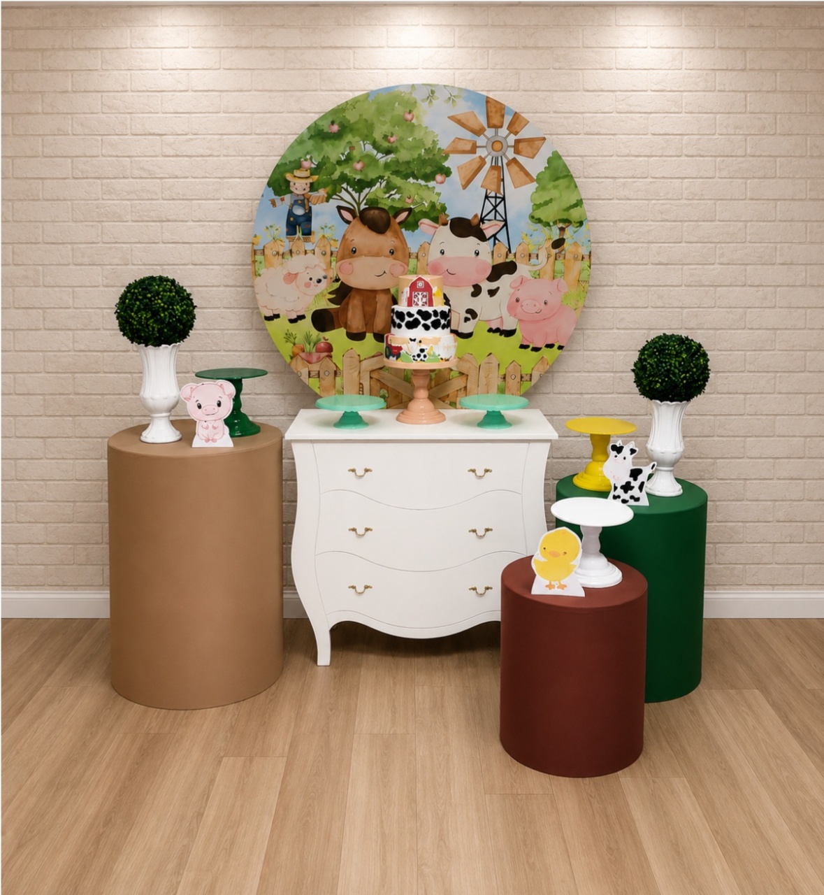 Alugue Decoração Fazendinha ( Modelo 2) - HZM Decoração e Locação
