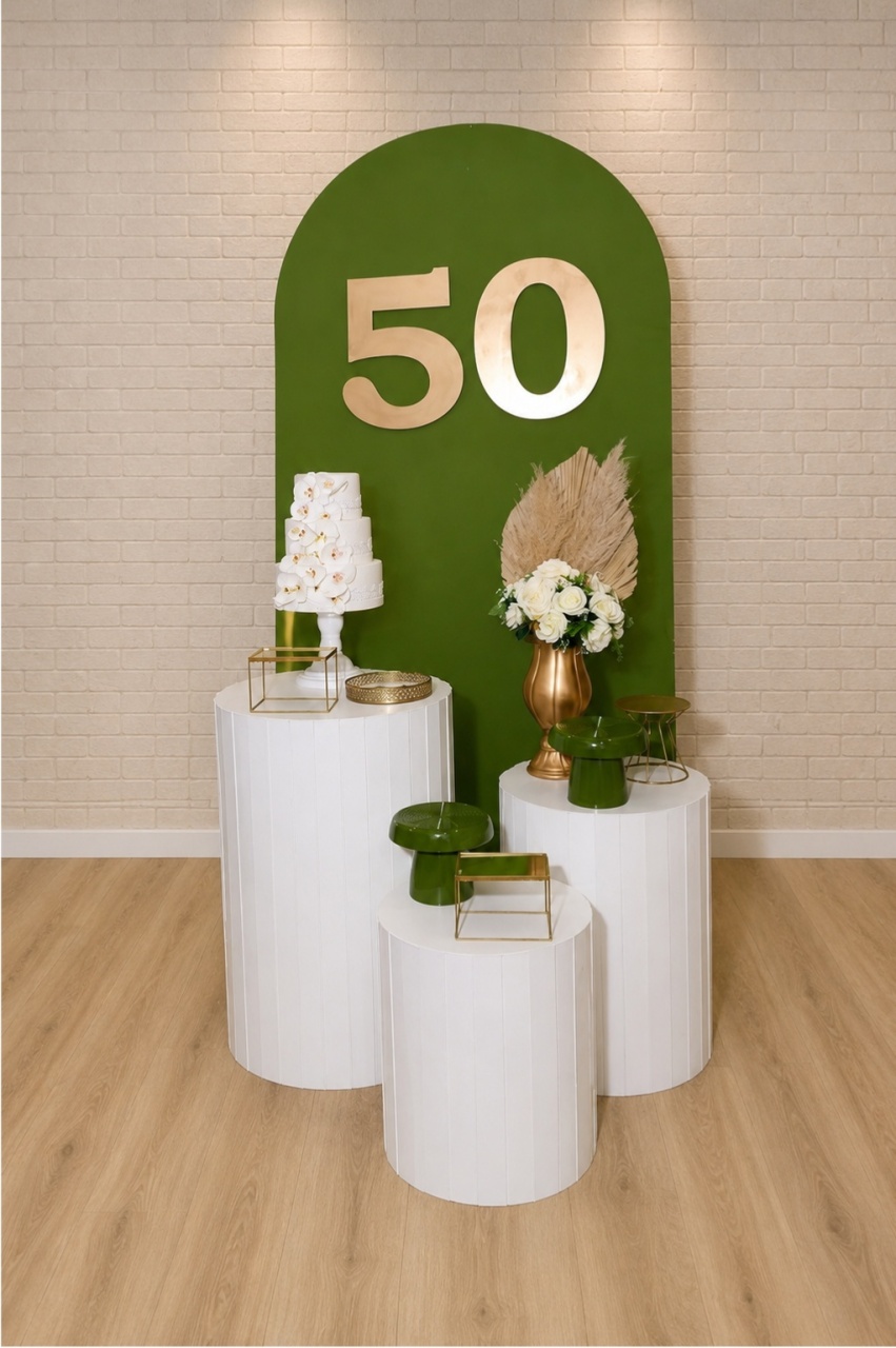 Alugue Decoração 50 Anos (Modelo 2) - HZM Decoração e Locação