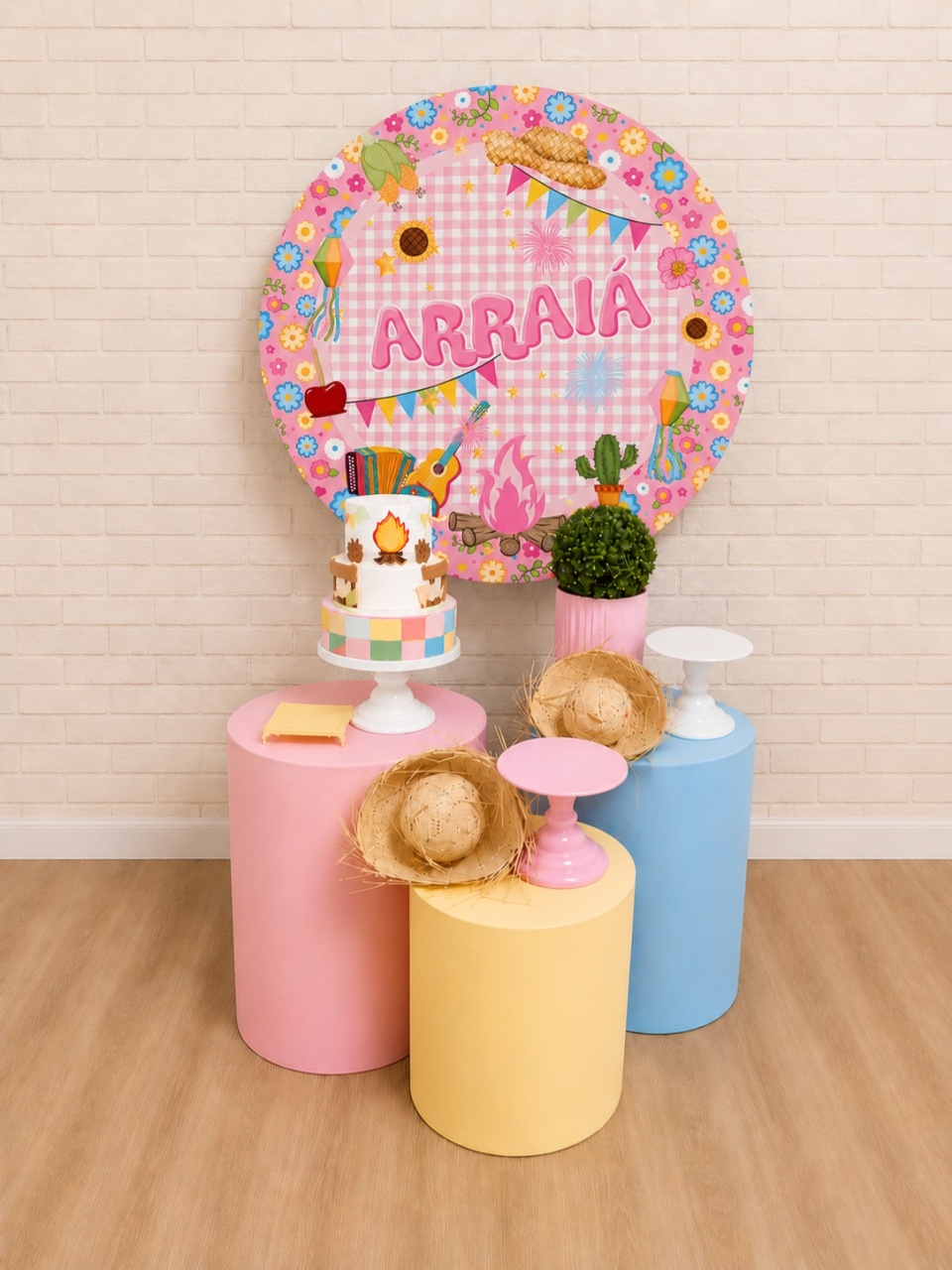 Alugue Decoração Festa Junina (Modelo 5) - HZM Decoração e Locação