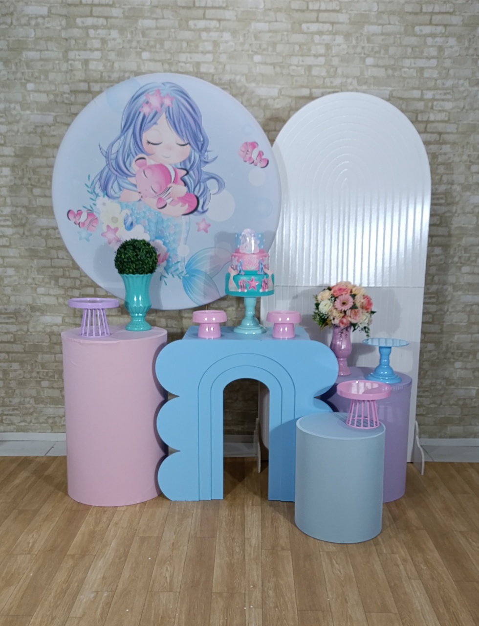 Alugue Decoração Sereia ( Modelo 5) - HZM Decoração e Locação