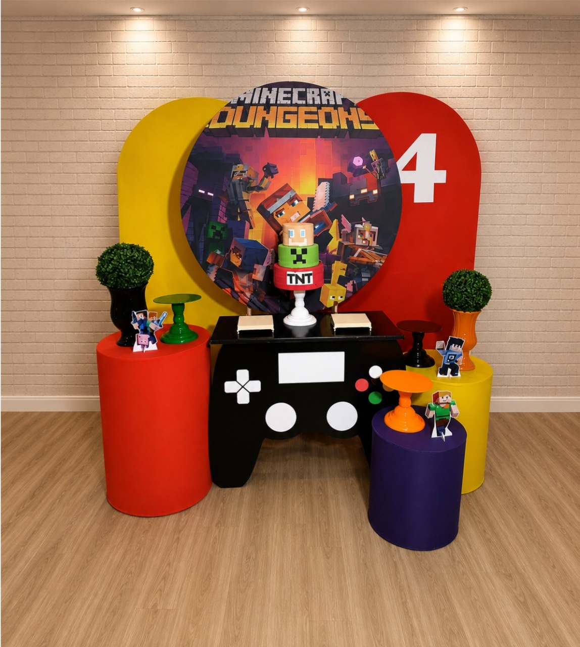 Alugue Decoração Minicraft (Modelo 3) - HZM Decoração e Locação
