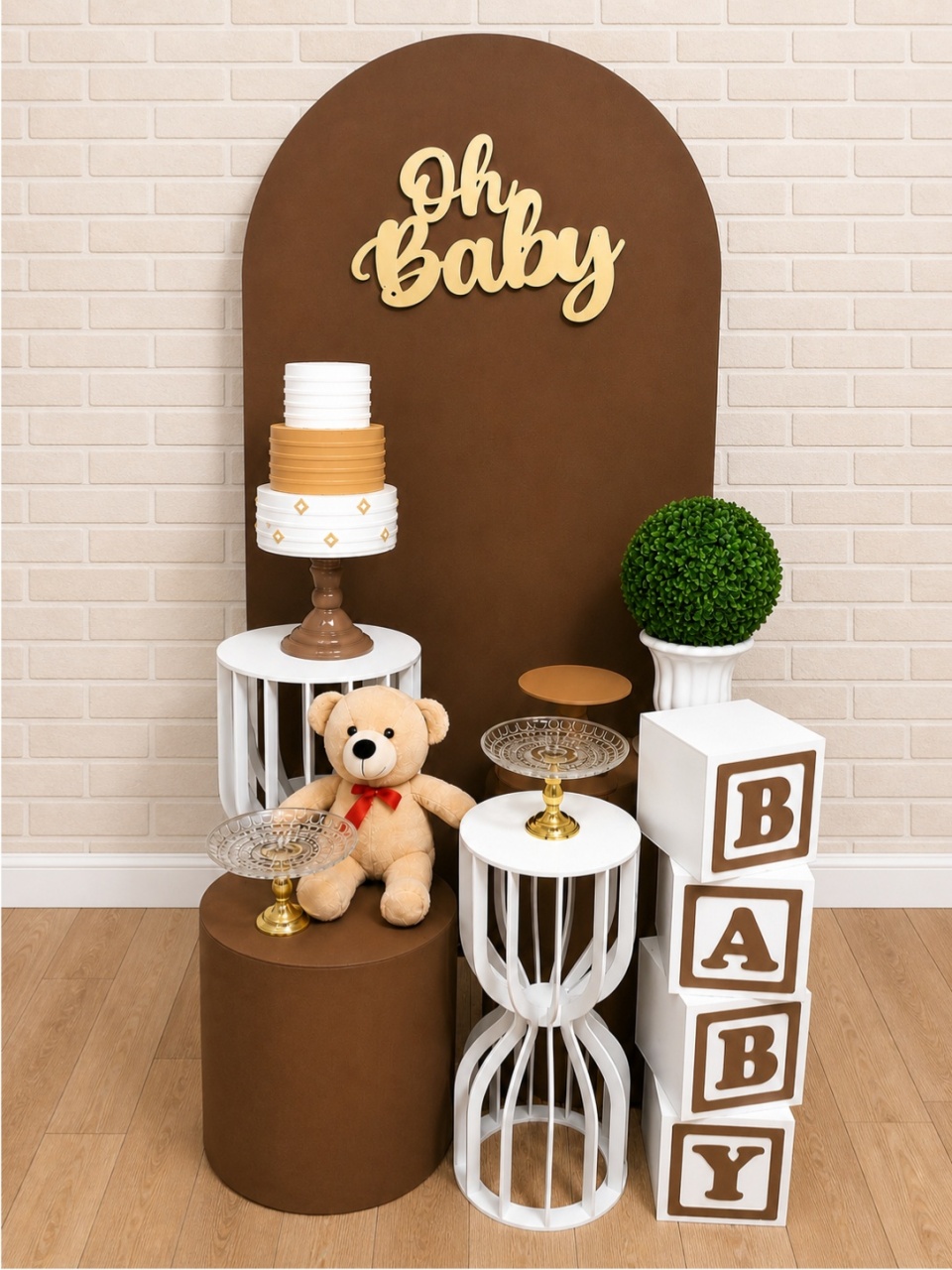 Alugue Decoração Chá de Bebê (Modelo 50) - HZM Decoração e Locação