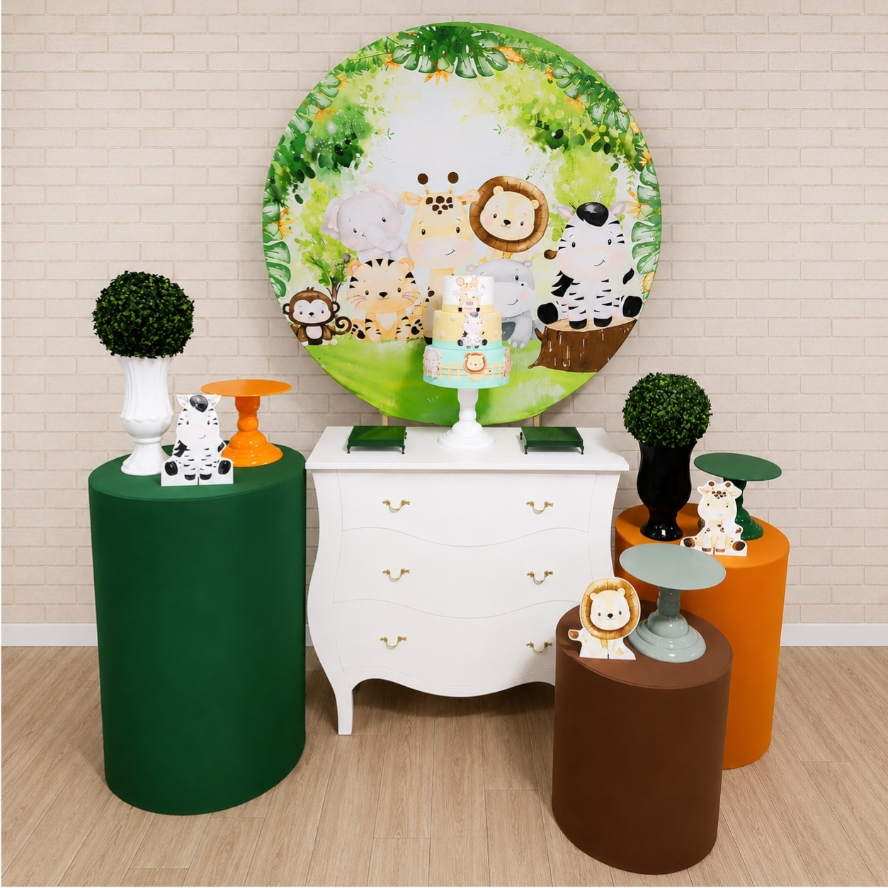 Alugue Decoração Safari (Modelo 2) - HZM Decoração e Locação