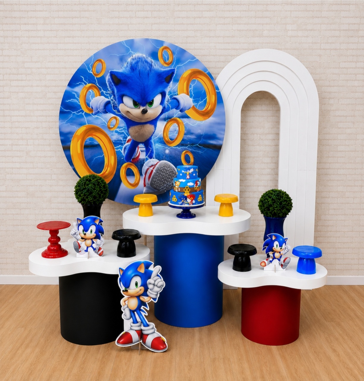Alugue Decoração Sonic ( Modelo 10) - HZM Decoração e Locação