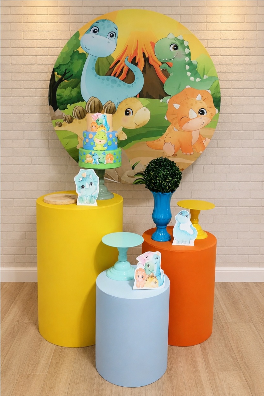 Alugue Decoração Dino Baby (Modelo 1) - HZM Decoração e Locação