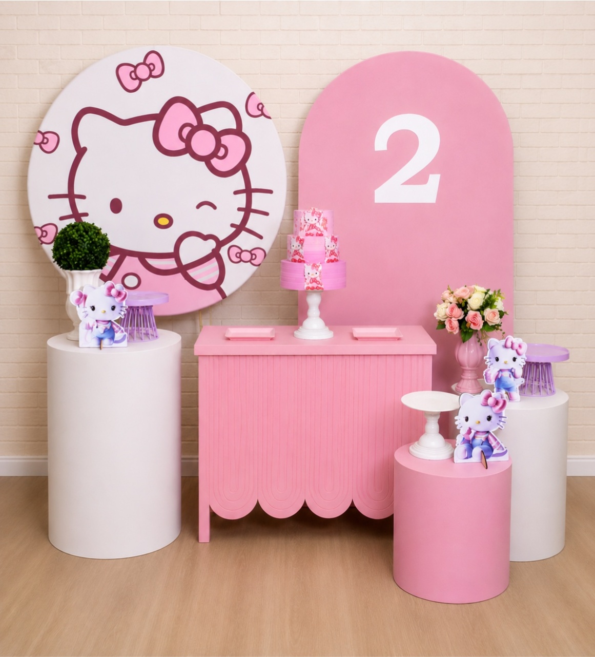 Alugue Decoração Hello Kit (Modelo 6) - HZM Decoração e Locação