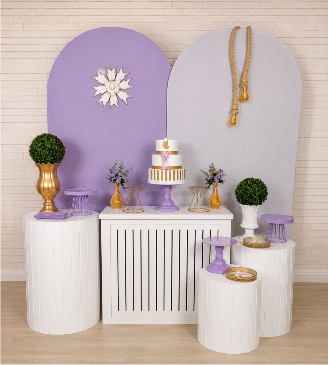 Alugue Decoração Batizado (Modelo 27) - HZM Decoração e Locação