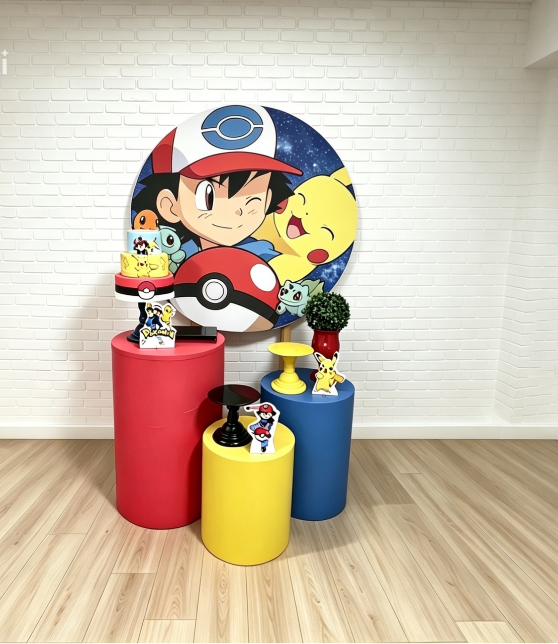 Alugue Decoração Pokemon (Modelo 1) - HZM Decoração e Locação