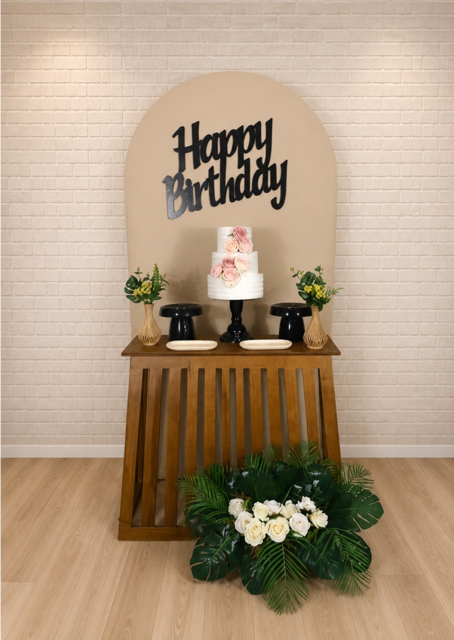 Alugue Decoração Happy ( Modelo 79) - HZM Decoração e Locação