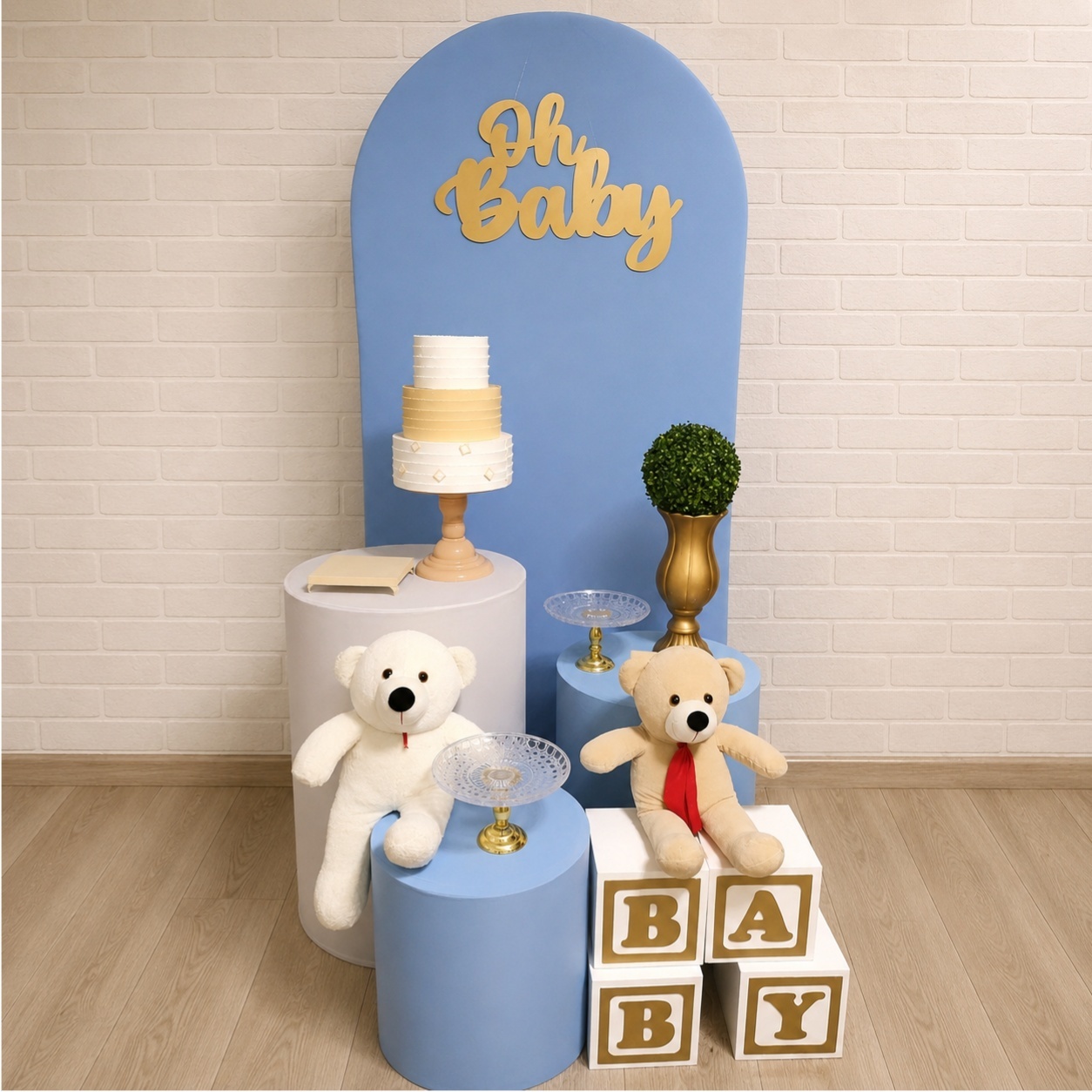 Alugue Decoração Chá de Bebê (Modelo 8) - HZM Decoração e Locação