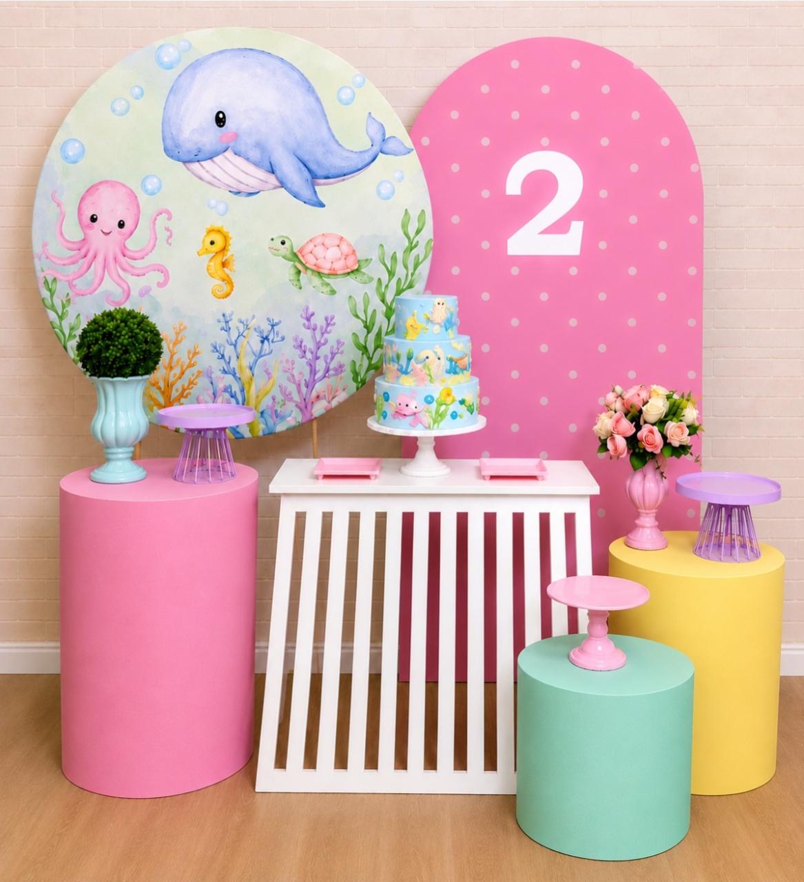 Alugue Decoração Fundo Do Mar ( Modelo 7) - HZM Decoração e Locação