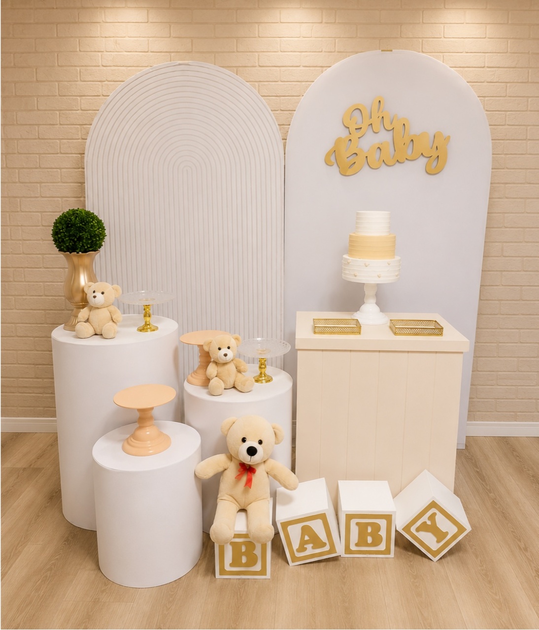 Alugue Decoração Chá de Bebê (Modelo 26) - HZM Decoração e Locação