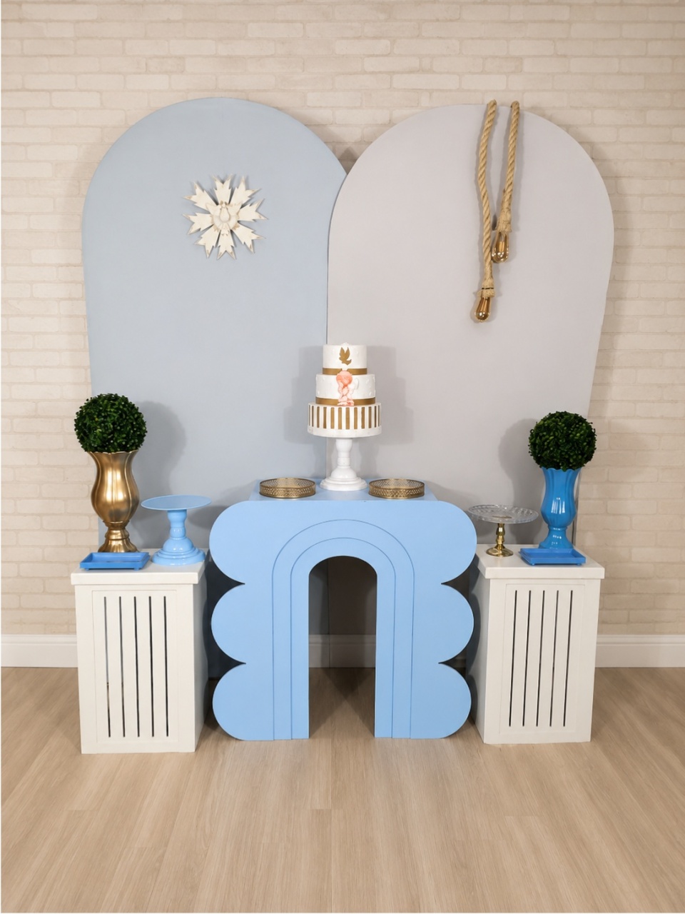Alugue Decoração Batizado (Modelo 14) - HZM Decoração e Locação