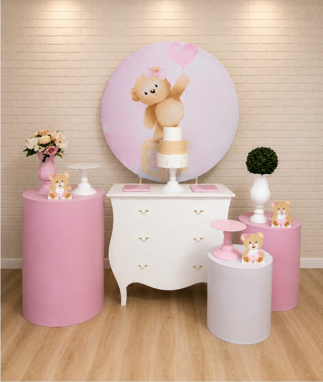 Alugue Decoração Chá de Bebê (Modelo 11) - HZM Decoração e Locação