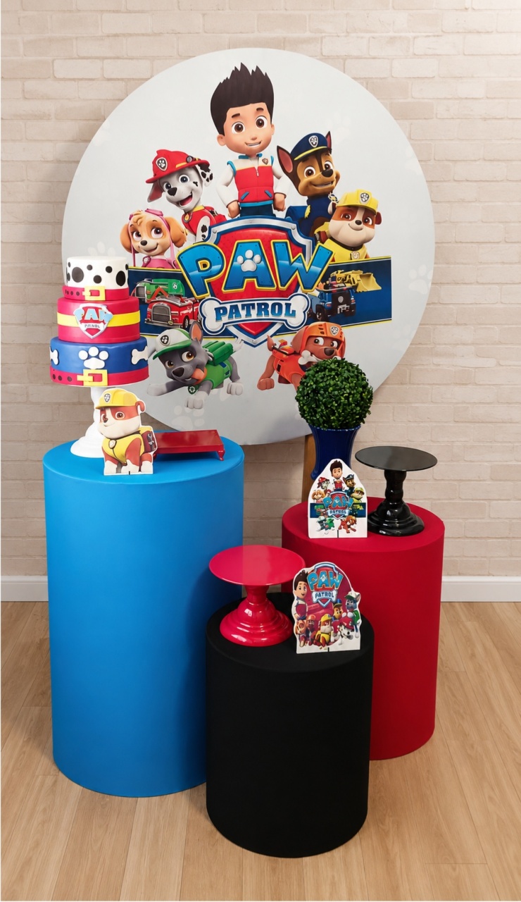 Alugue Decoração Patrulha Canina (Modelo 1) - HZM Decoração e Locação