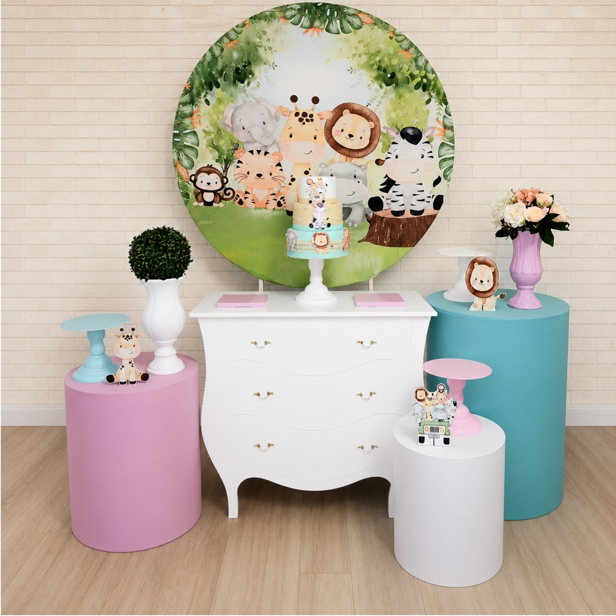 Alugue Decoração Safari  ( Modelo 2) - HZM Decoração e Locação