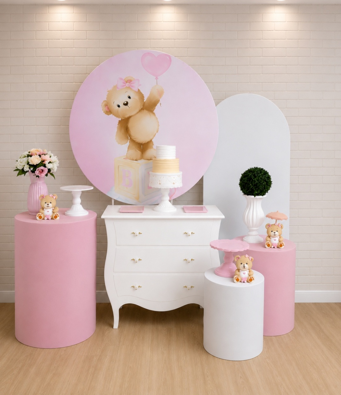 Alugue Decoração Chá de Bebê  (Modelo 13) - HZM Decoração e Locação