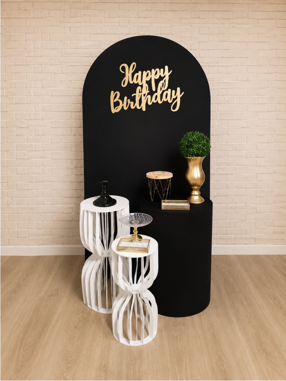 Alugue Decoração Happy ( Modelo 43) - HZM Decoração e Locação
