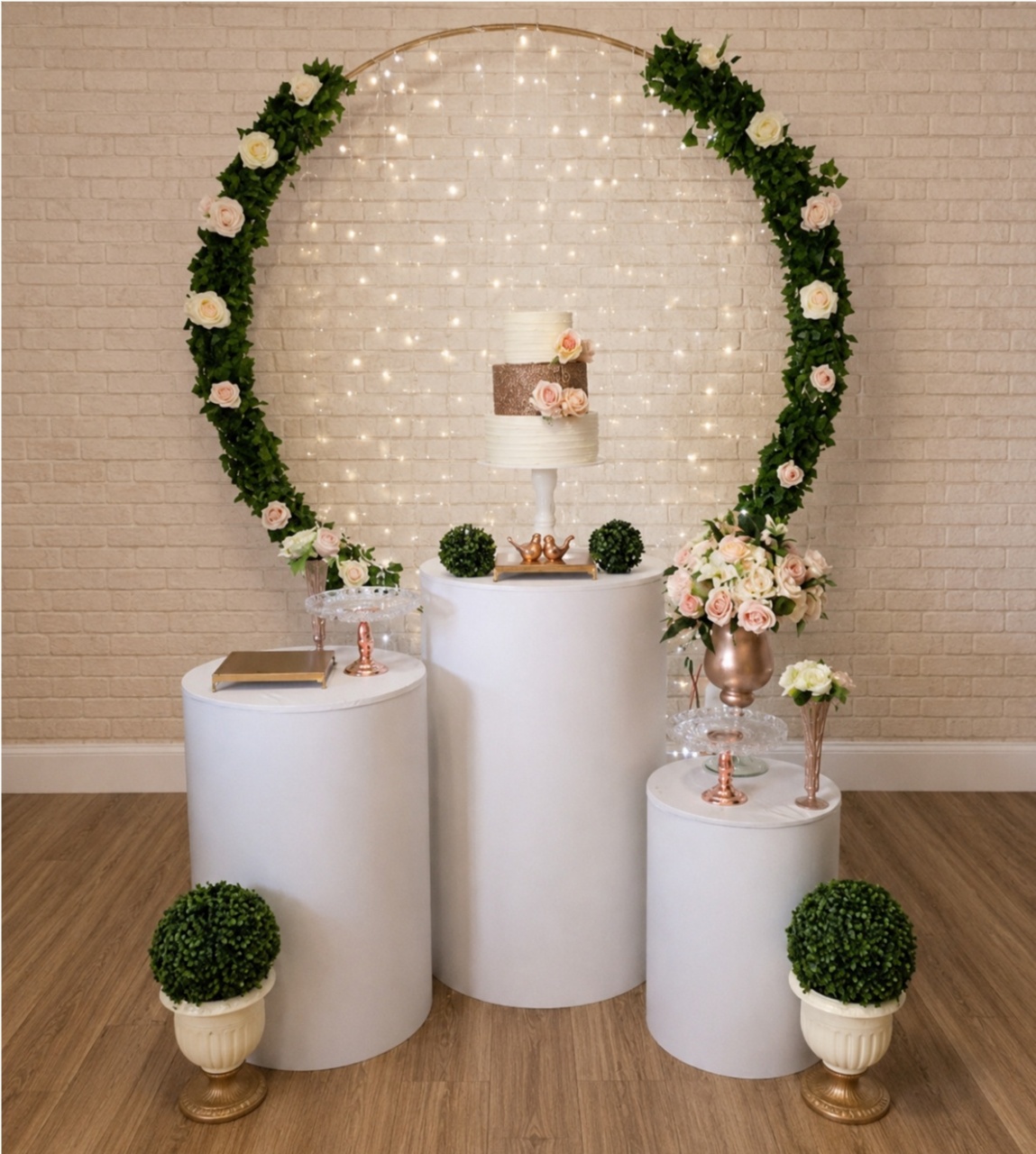 Alugue Decoração Noivado & Casamento (Modelo 53) - HZM Decoração e Locação