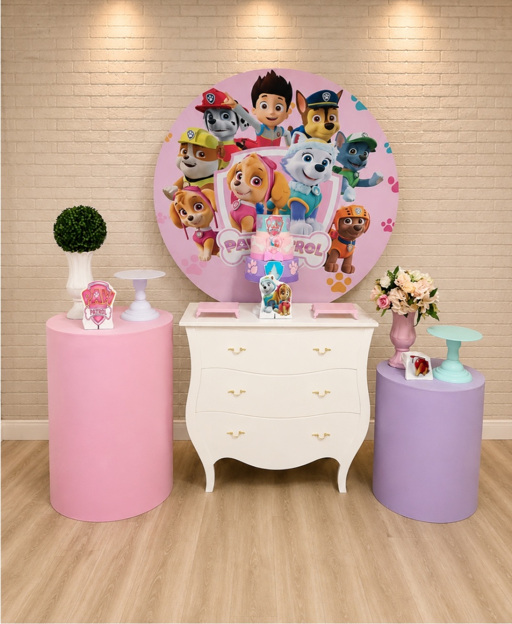 Alugue Decoração Patrulha Canina   (Modelo 2) - HZM Decoração e Locação