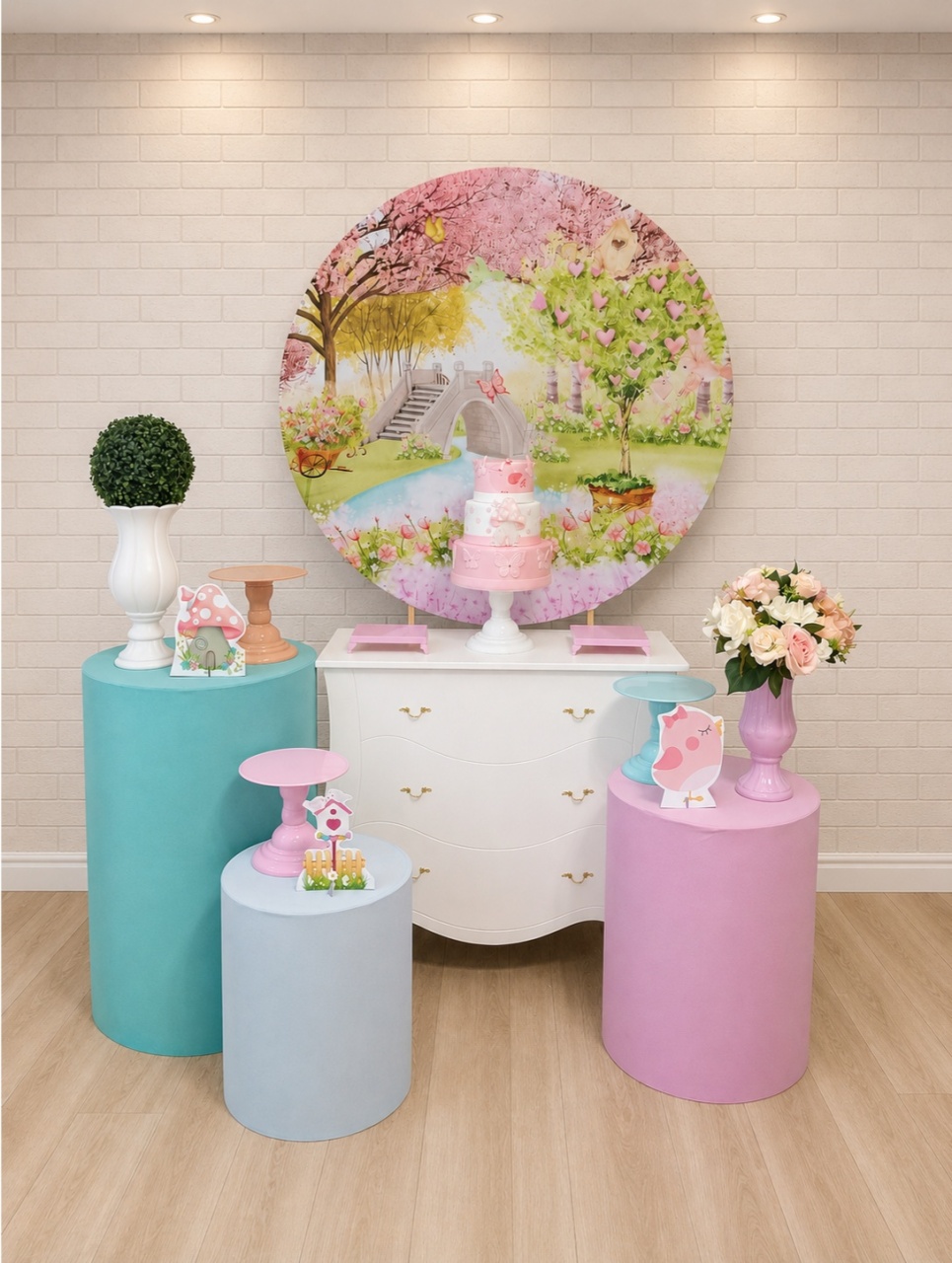 Alugue Decoração Jardim Encantado ( Modelo 2) - HZM Decoração e Locação