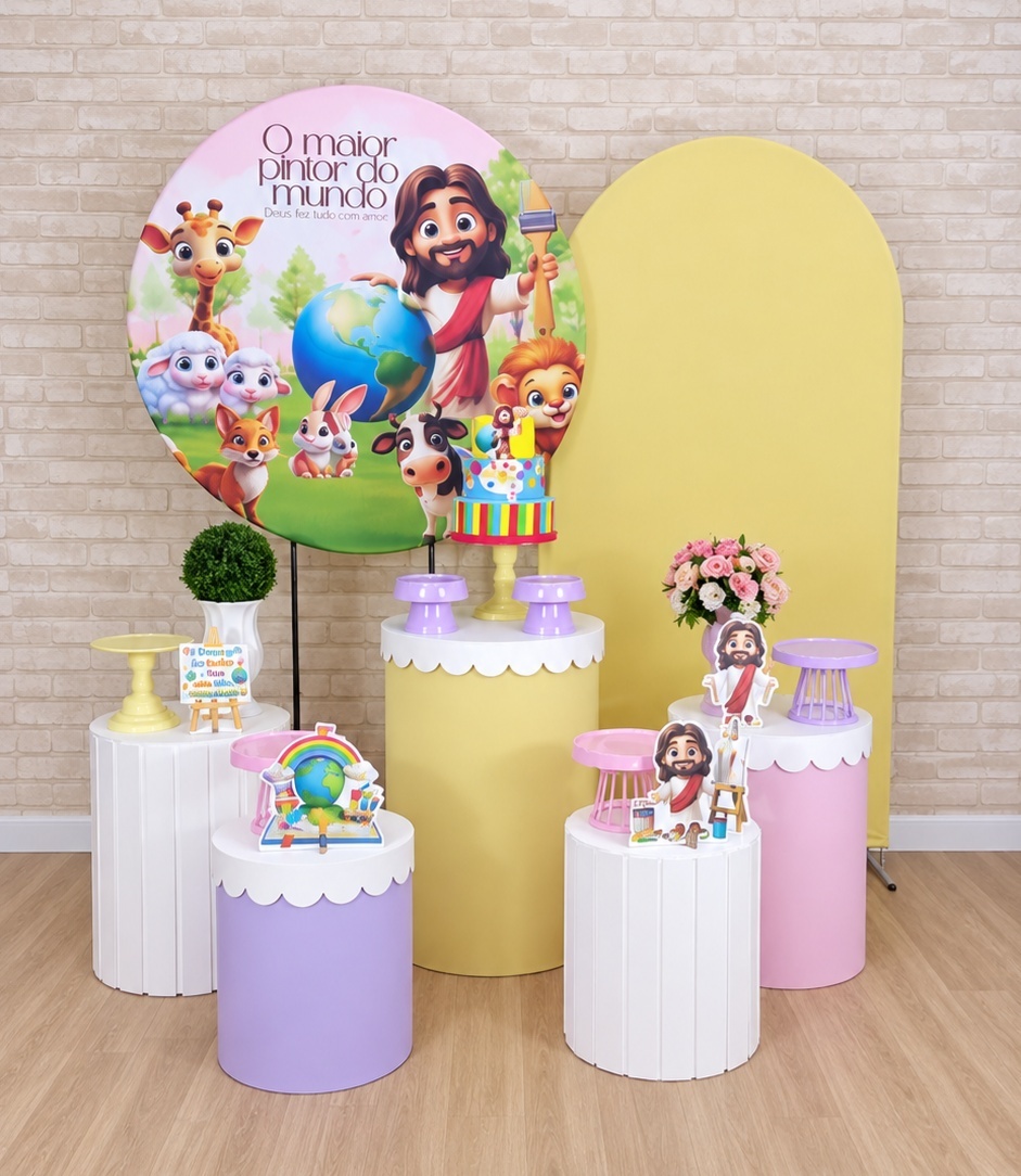 Alugue Decoração - Maior Pintor Do Mundo ( Modelo 18) - HZM Decoração e Locação