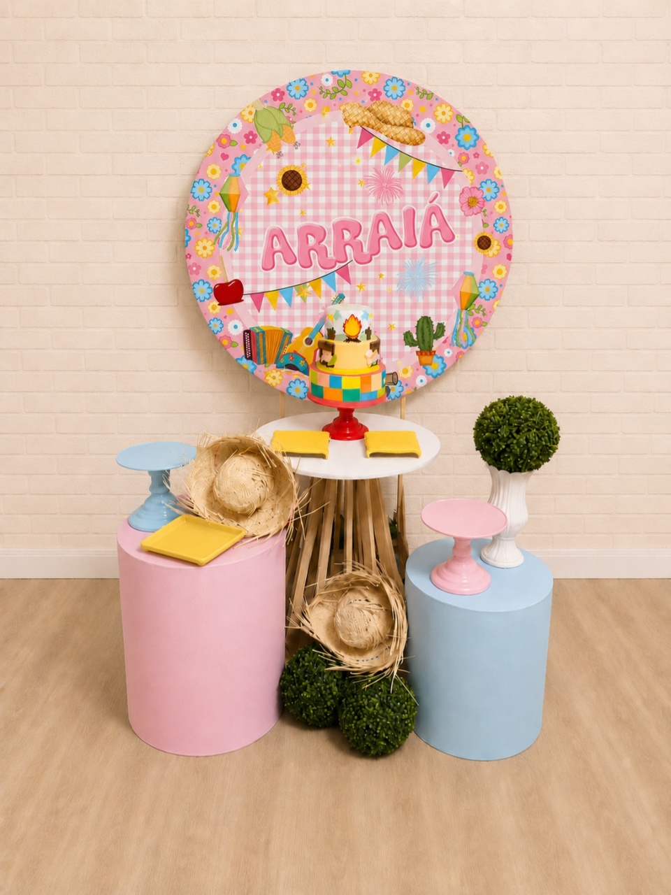 Alugue Decoração Festa Junina (Modelo 6) - HZM Decoração e Locação