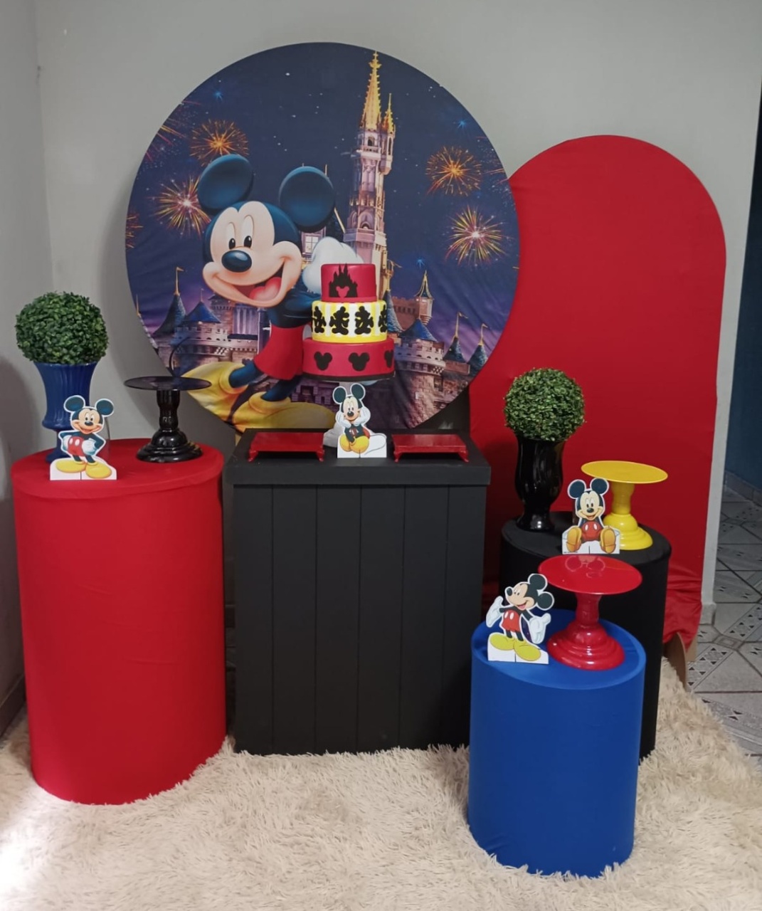 Alugue Decoração Mickey (Modelo 3) - HZM Decoração e Locação