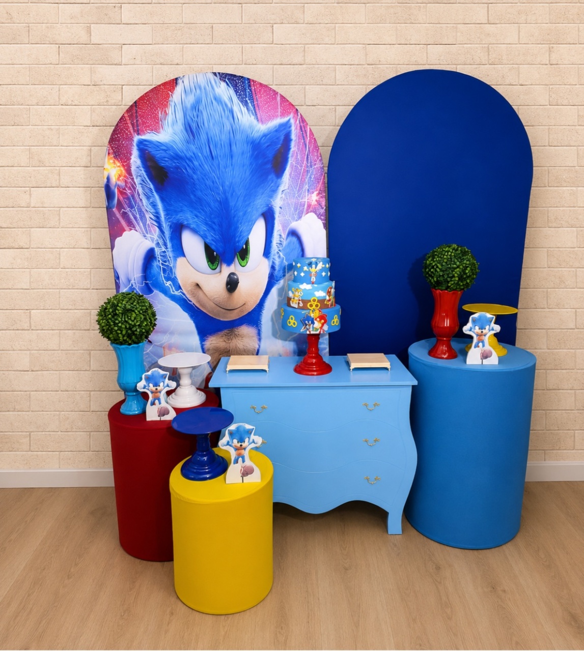 Alugue Decoração Sonic ( Modelo 5) - HZM Decoração e Locação