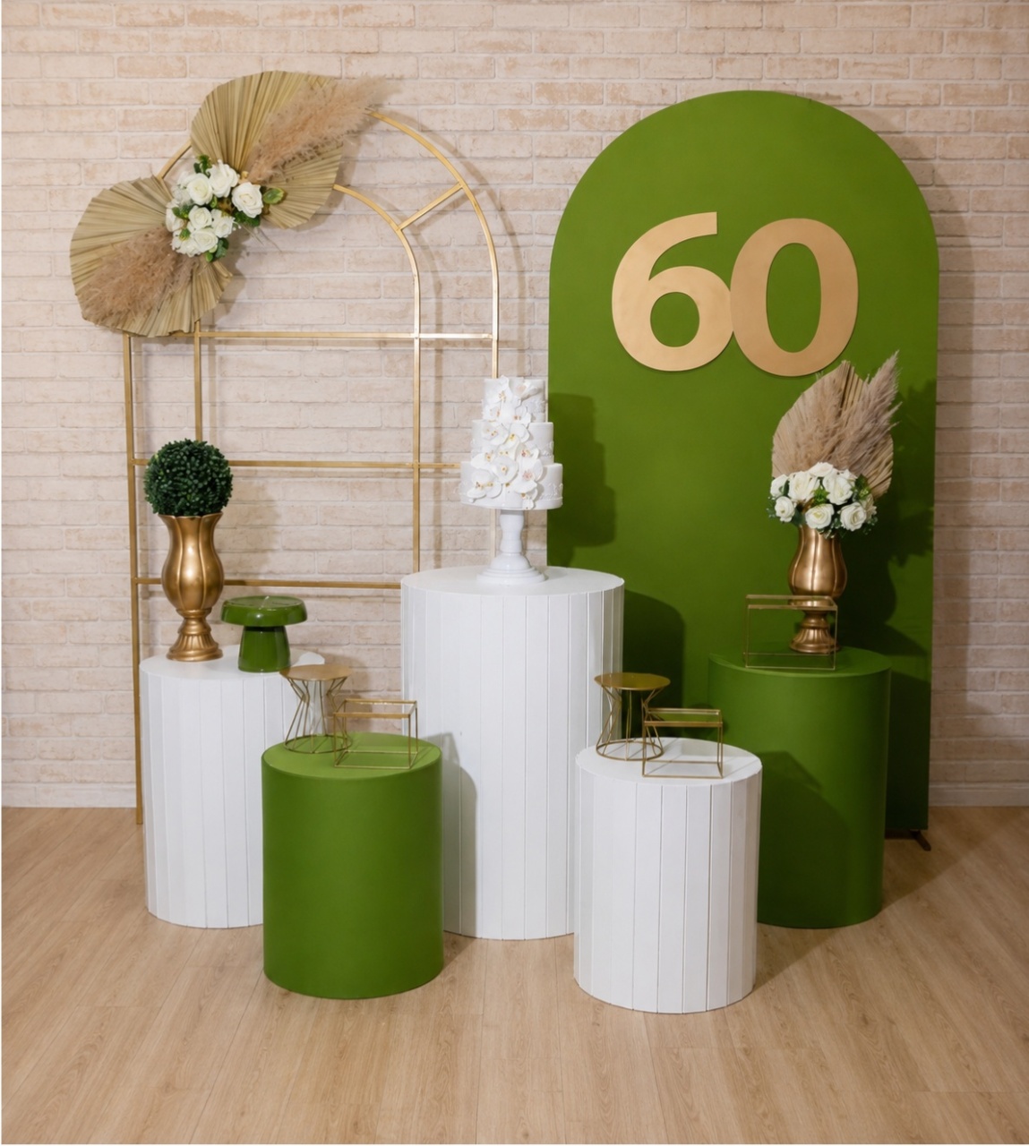 Alugue Decoração 60 Anos (Modelo 6) - HZM Decoração e Locação