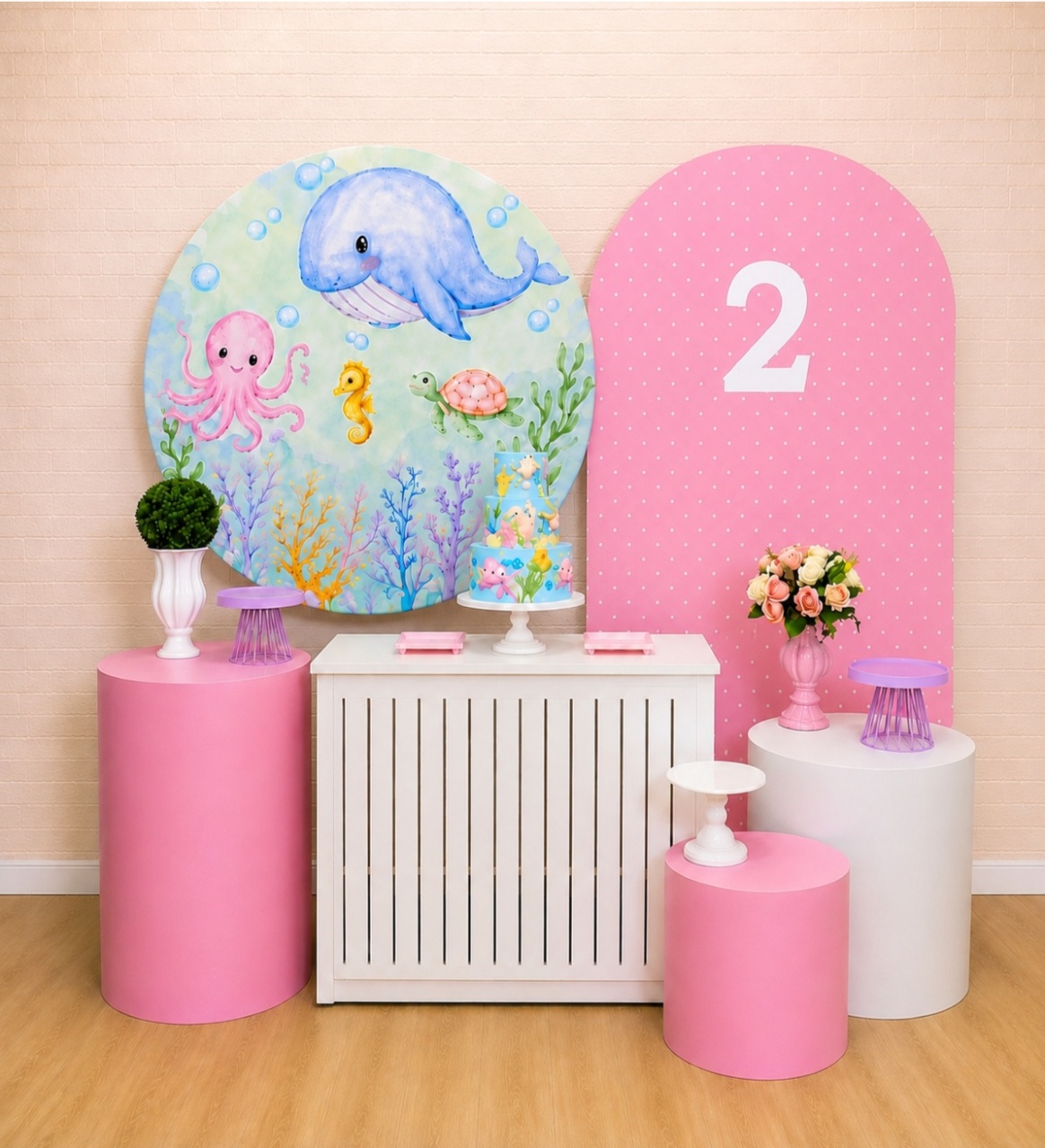 Alugue Decoração Fundo Do Mar ( Modelo 8) - HZM Decoração e Locação