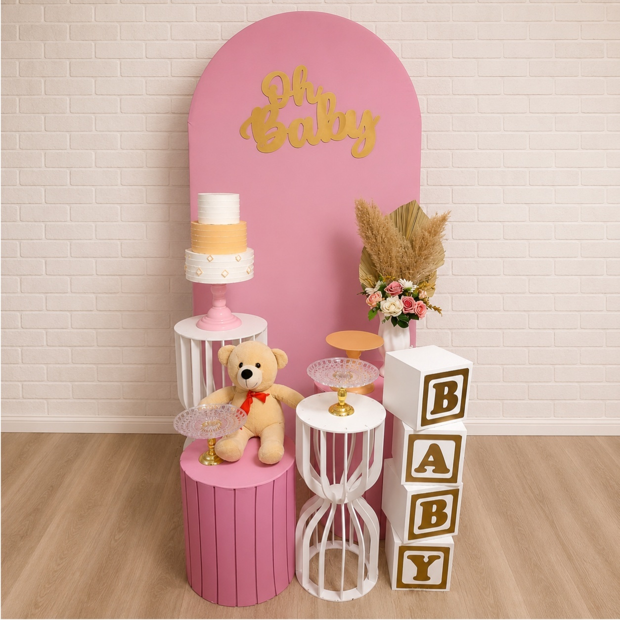 Alugue Decoração Chá de Bebê  (Modelo 9) - HZM Decoração e Locação