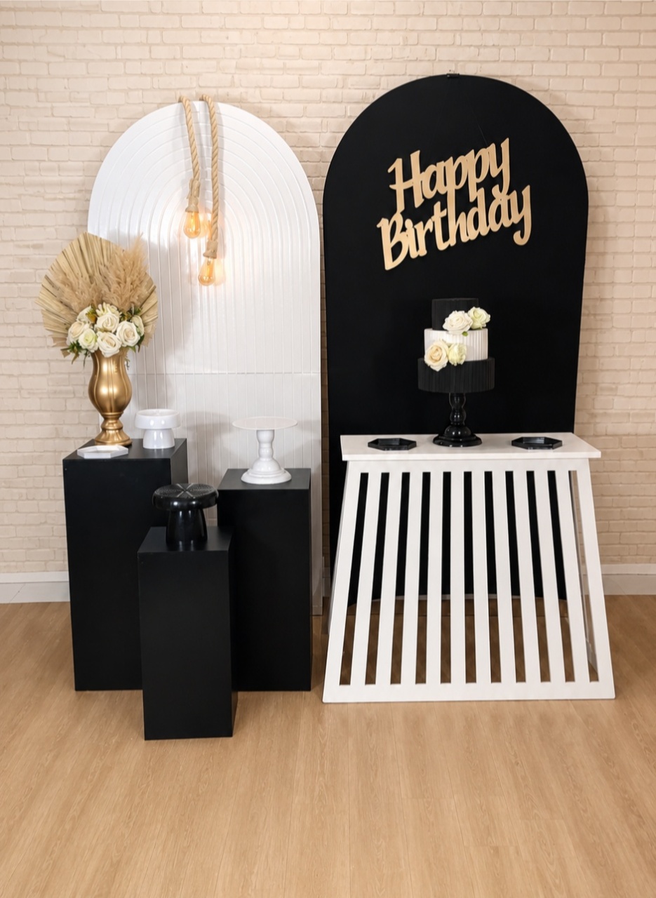 Alugue Decoração Happy ( Modelo 90) - HZM Decoração e Locação