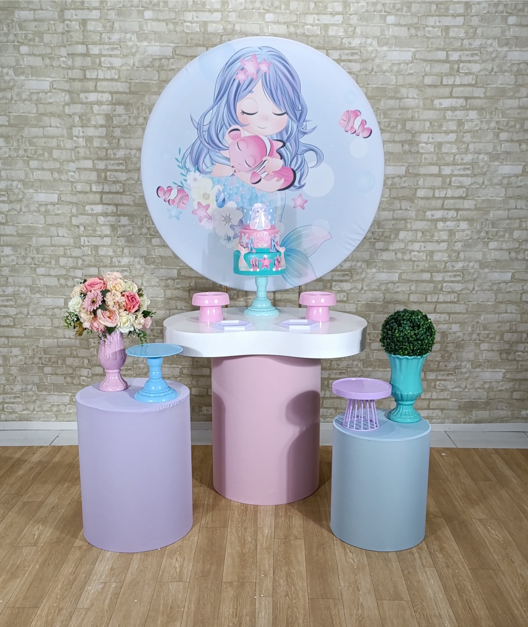 Alugue Decoração Sereia ( Modelo 12) - HZM Decoração e Locação