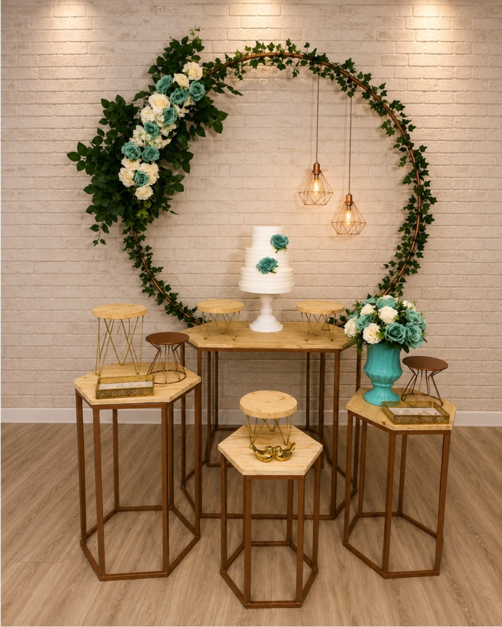 Alugue Decoração Noivado & Casamento (Modelo 44) - HZM Decoração e Locação