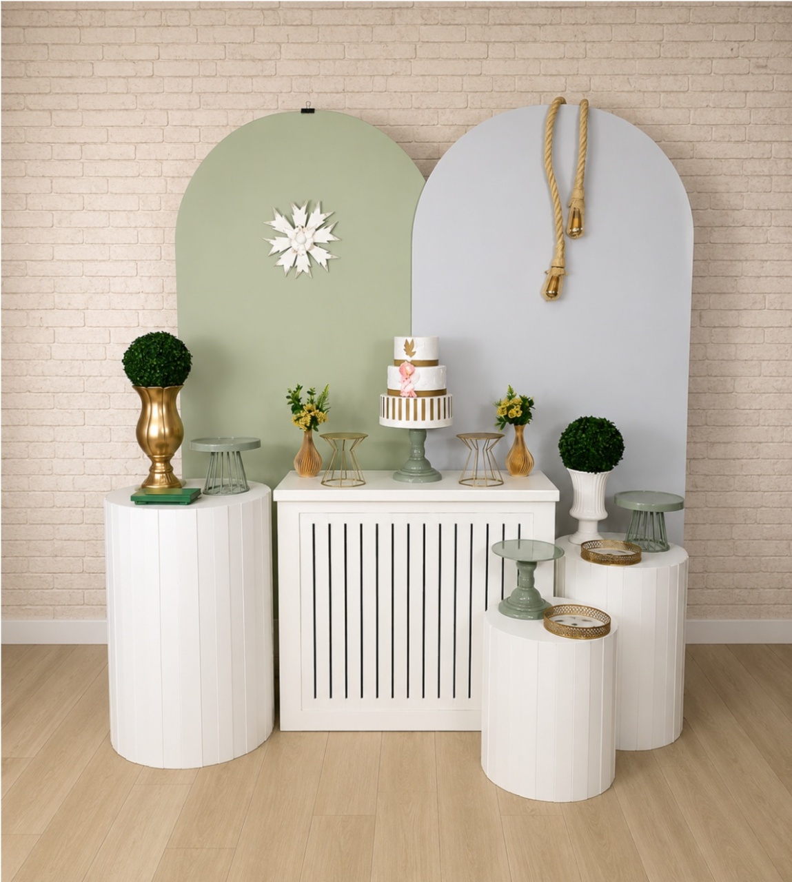 Alugue Decoração Batizado (Modelo 1) - HZM Decoração e Locação