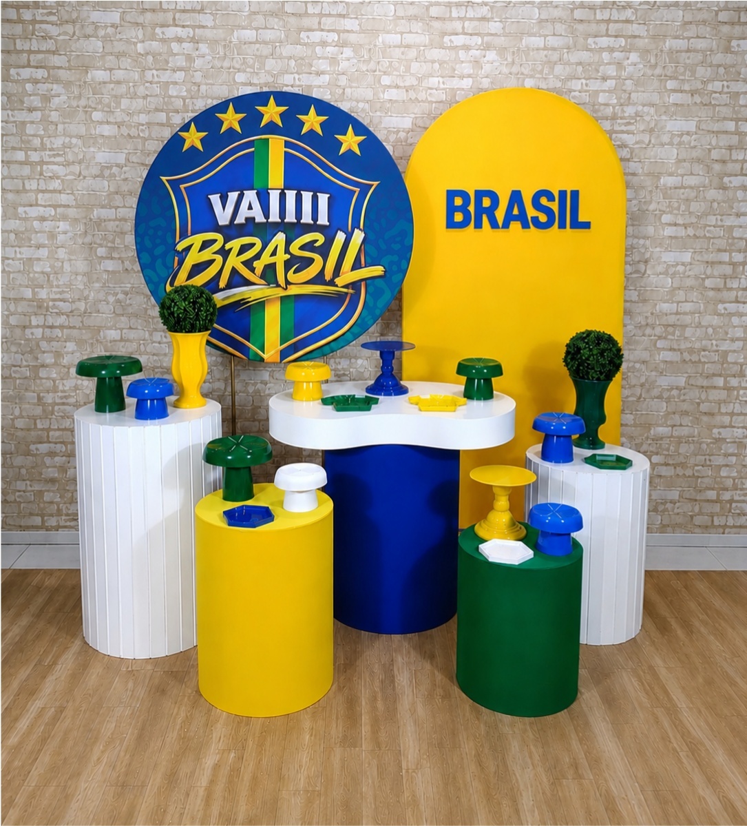 Alugue Decoração Brasil ( Modelo 10) - HZM Decoração e Locação