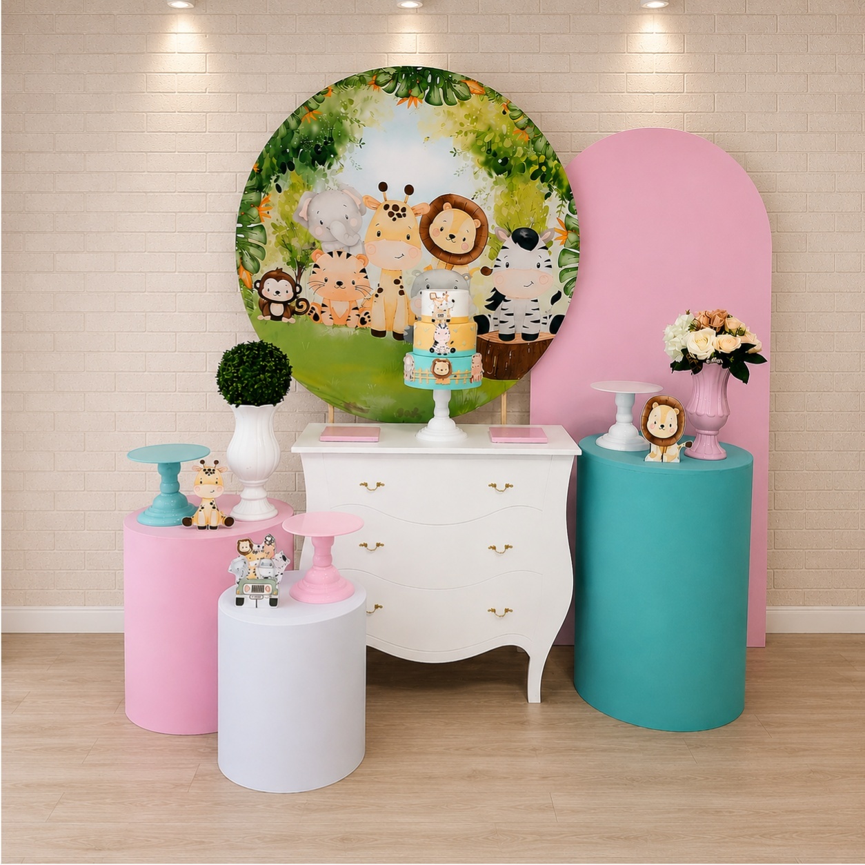 Alugue Decoração Safari  ( Modelo 3) - HZM Decoração e Locação