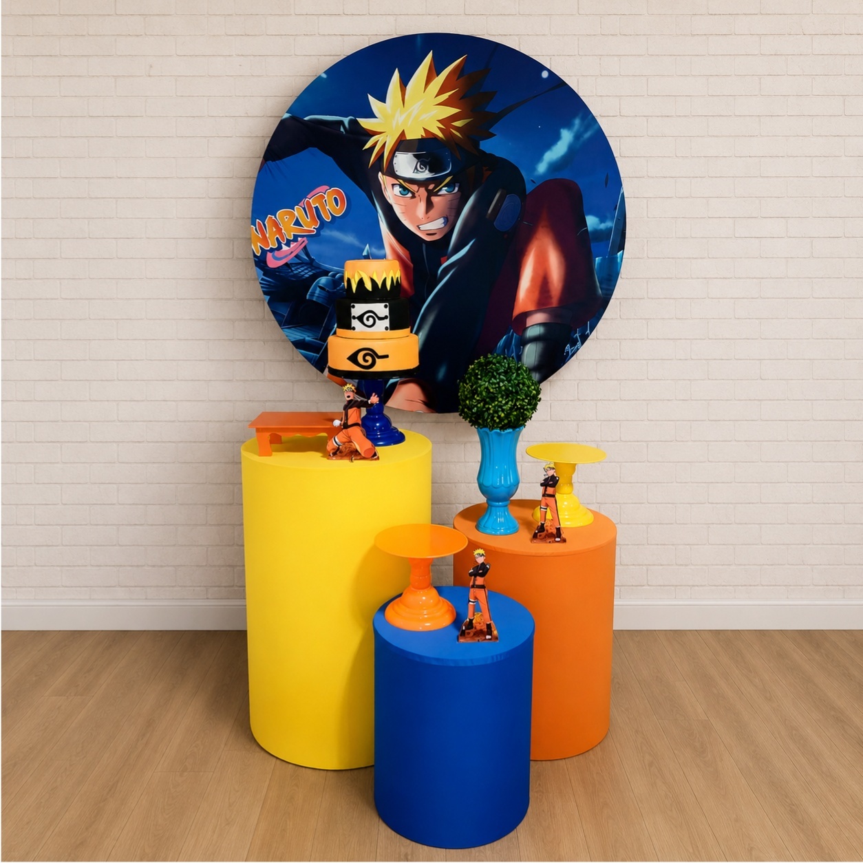 Alugue Decoração Naruto (Modelo 1) - HZM Decoração e Locação