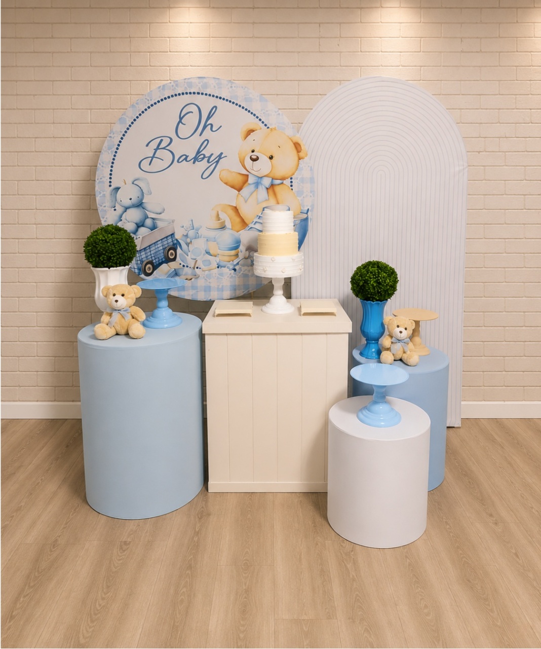 Alugue Decoração Chá de Bebê (Modelo 7) - HZM Decoração e Locação