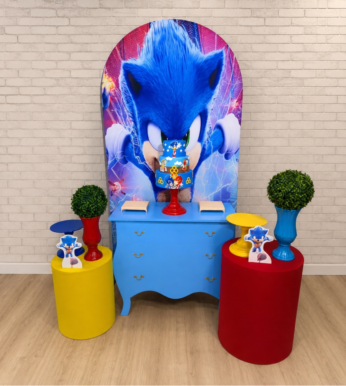 Alugue Decoração Sonic ( Modelo 4) - HZM Decoração e Locação