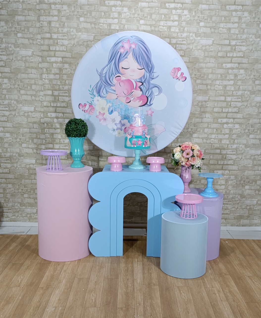 Alugue Decoração Sereia ( Modelo 2) - HZM Decoração e Locação